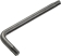Clé mâle coudée Torx® T25