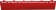 Bordure femelle - rouge - Lot de 4 pcs