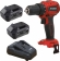 Perceuse visseuse brushless 20V 40Nm 2 batteries 4Ah Li-ion - mallette