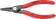 Pince droite 140mm pour circlips intérieur 12/25mm
