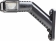Feu de gabarit LED 12/24V gauche rouge/blanc/orange déporté incliné 176mm