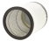 Filtre de rechange HEPA 177x225mm pour réf.50007/50008