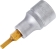 Douille tournevis 1/2" avec embout 60mm hexagonal 4mm