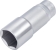Douille longue 3/8" de 21mm