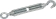 Tendeur à anneau et crochet M20