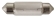 Ampoule navette 12V 5W SV8,5-8 10X38 - blister de 2 pcs