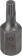 Embout hexagonal 10x30mm avec empreinte XZN 5mm