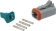 Connecteur étanche série DT femelle 4 voies en kit