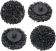 Disques abrasifs souples - 4 pièces