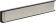 Barre de rangement magnétique à fixer 262mm