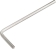 Clé mâle coudée hexagonale 1,5mm