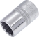 Douille 12 pans 1/2" de 16mm