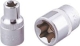 Douille tournevis 1/4" Torx alésé