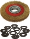 Brosse pour touret à meuler